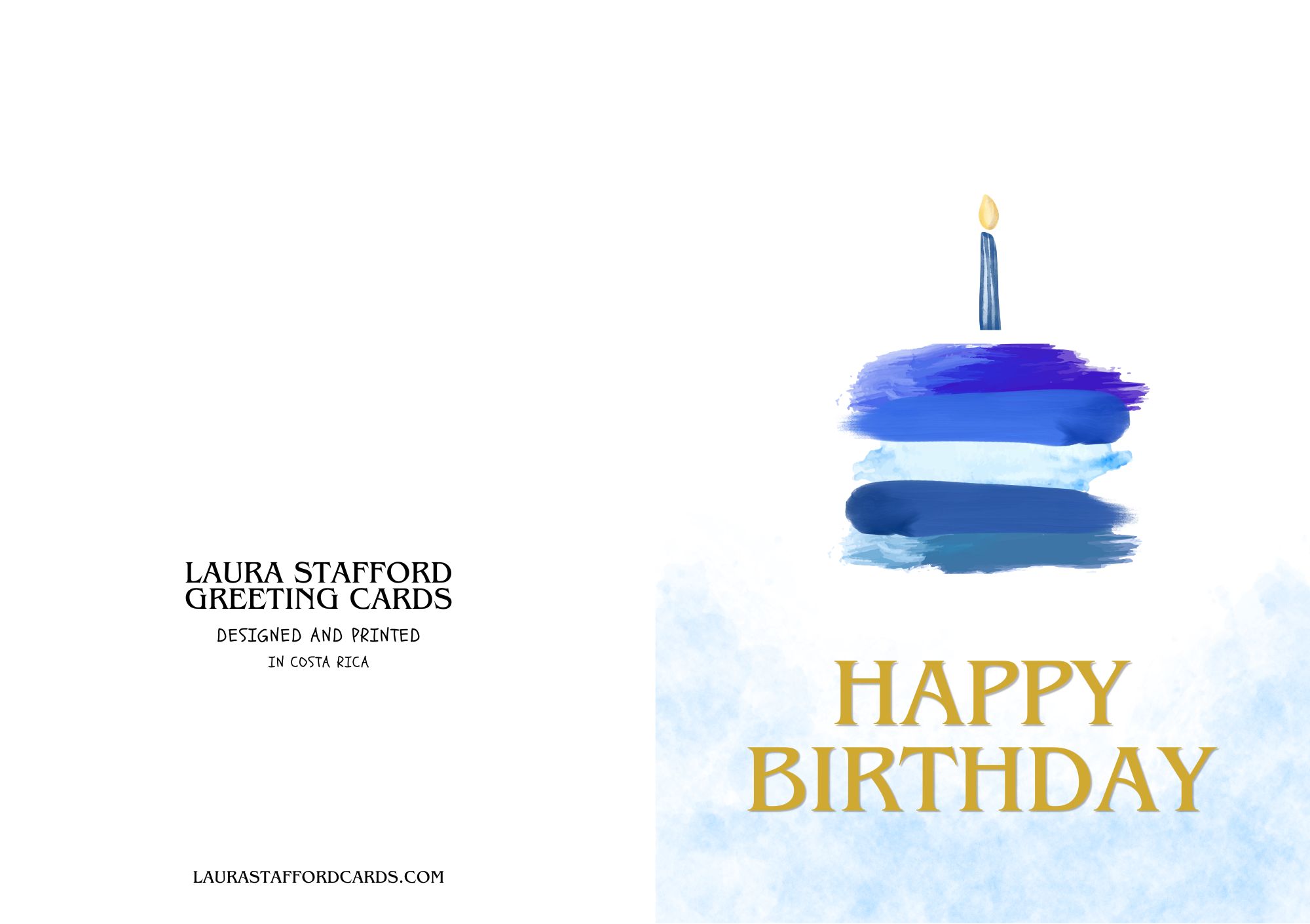 Happy Birthday — Single Candle