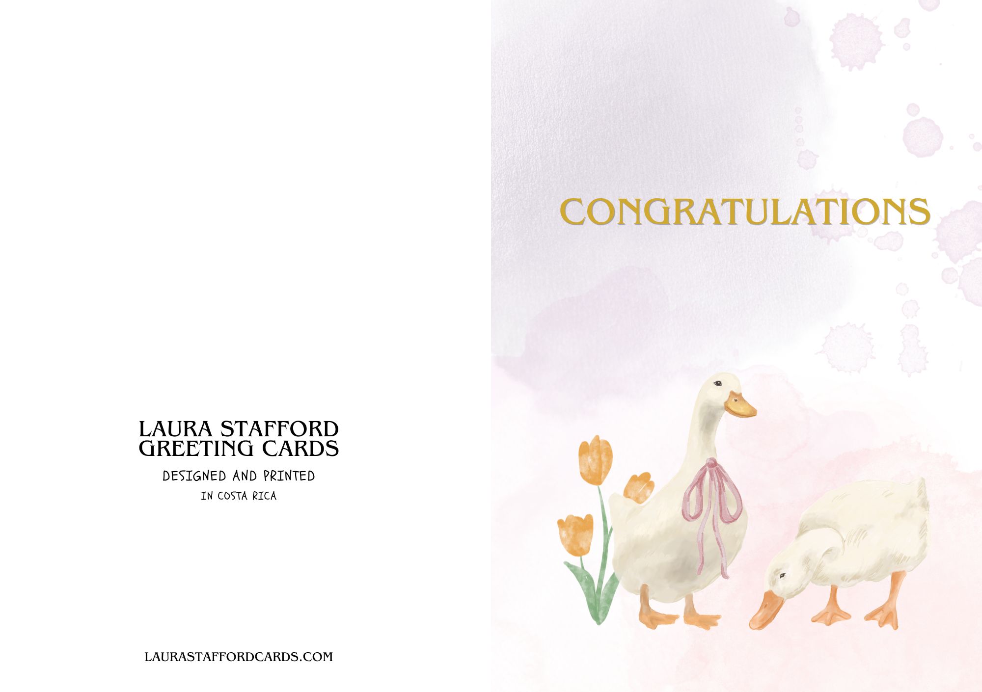 Congratulations — Ducks & Tulips