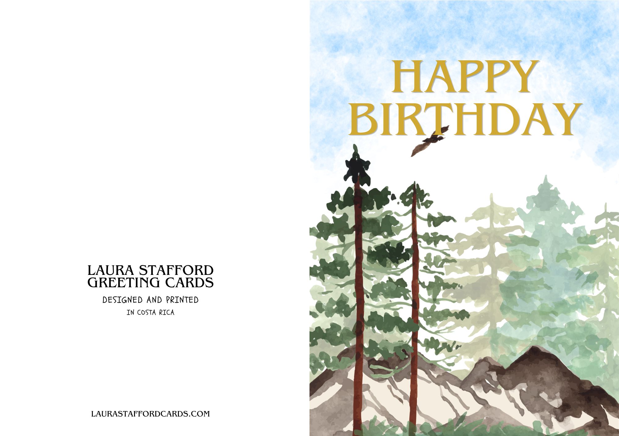 Happy Birthday — Pine Forest