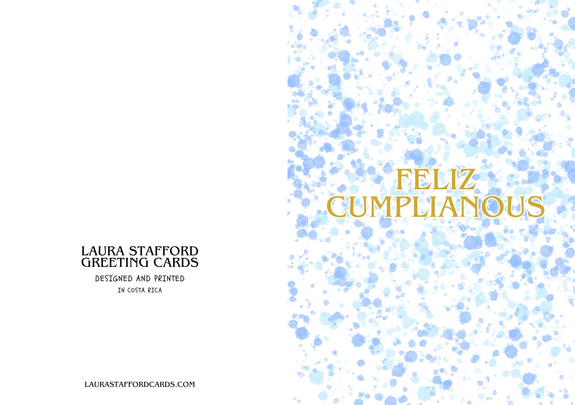Feliz Cumpleaños — Pétalos Azules